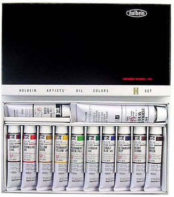 Holbein Artists’ Oil Paint H Set – 12 20ml Tubes – H905 (No. 6) 000905