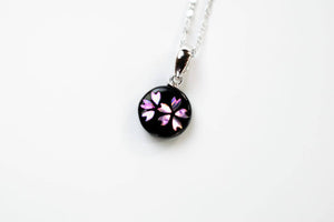 Shell Lacquer (Raden) Necklace - Sakura Small – Pink - Special Offer!