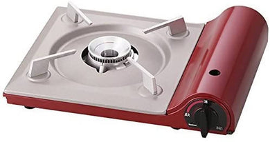 IWATANI Slim Cassette Grill II – Portable Table Grill – Shiny Red Color