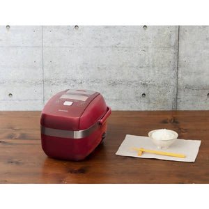 Iris Ohyama RC-PH30-R Pressure IH (Induction Heating) Rice Cooker – 5.5 Go Capacity – Red
