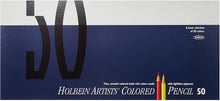 Load image into Gallery viewer, HOLBEIN Artists’ Colored Pencils – 50 Color Set – OP935