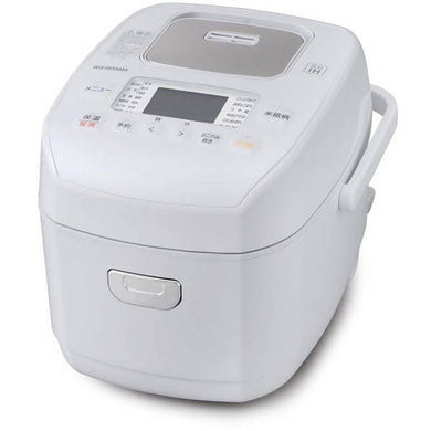 Iris Ohyama RC-PD30-W Pressure IH (Induction Heating) Rice Cooker – 3 Go Capacity – White