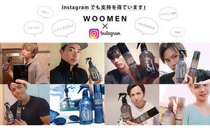 WOOMEN Men’s Japanese Cleansing Spray Face Wash 300ml