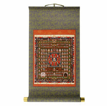 Load image into Gallery viewer, Japanese Buddhist Mikkyō Scroll – Taizōkai Mandala – Small