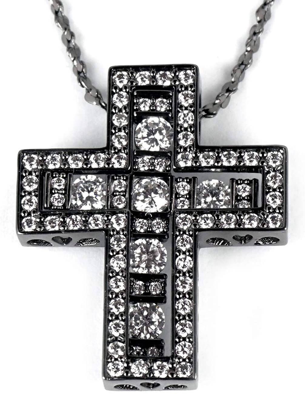 Men's and Women's Japanese Oval-Shaped Empty Cross Necklace - China Jewelry  Necklace and Stainless Steel Necklace price | Made-in-China.com