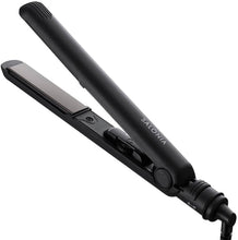 Load image into Gallery viewer, Salonia SL-010SB Mini Ceramic Straight Hair Iron – Max 210 ℃ - With Heat Resistant Pouch – Black